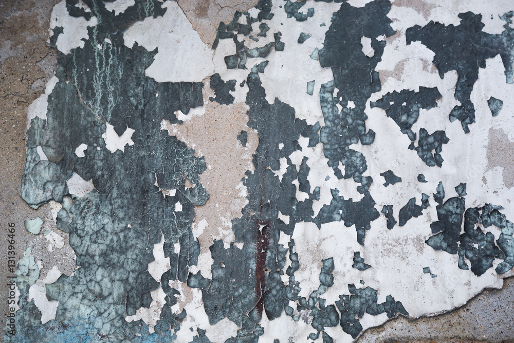 Cracked Paint on Wall Cracked Paint on Wall