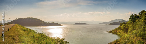 Panorama at Kaeng Krachan Dam of Thailand © dul_ny