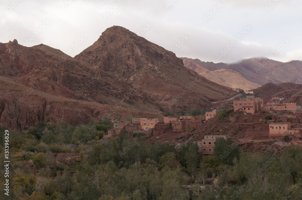 Montaña en el desierto de Marruecos