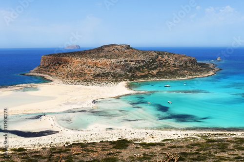 Balos lagoon on Crete island - Greece