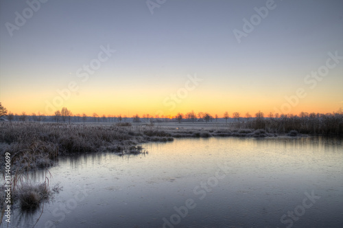 Over veen landschap