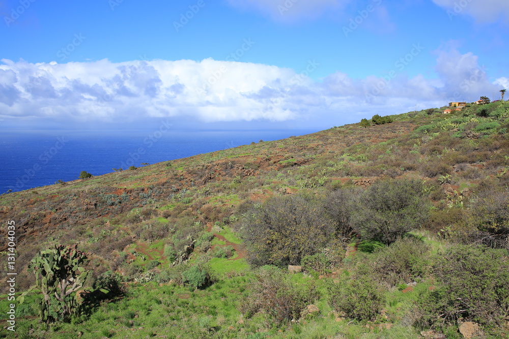 Landscape on La Palma Island, Spain