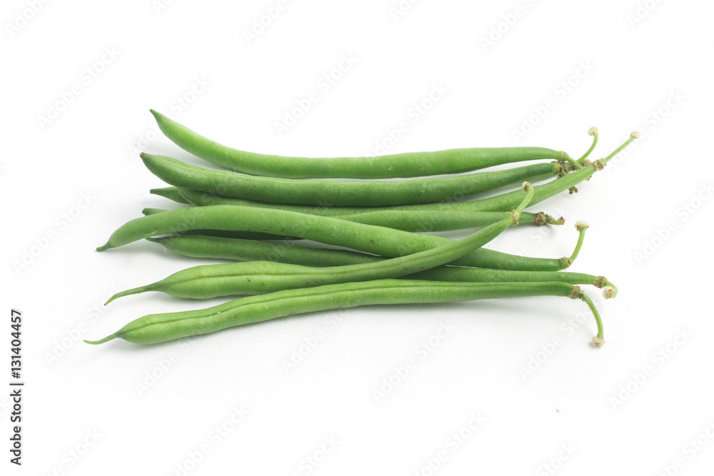 Green Beans Pods. Slim Green Beans Pods. Slim