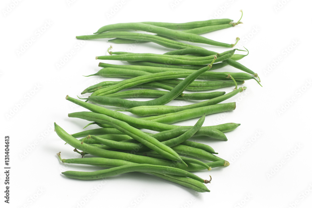 Green Beans Pods. Slim
