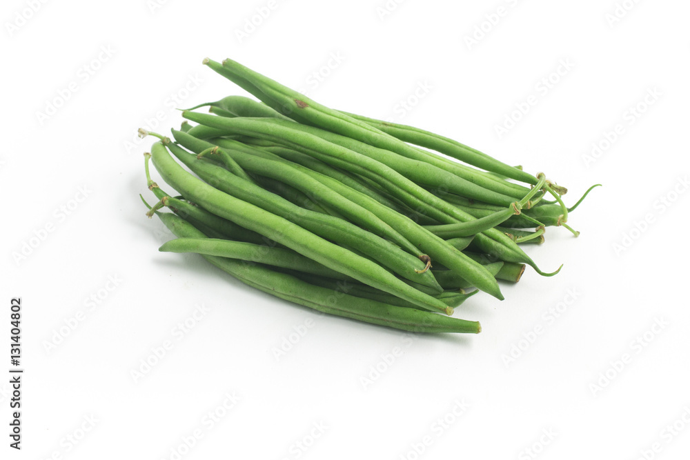 Green Beans Pods. Slim Green Beans Pods. Slim