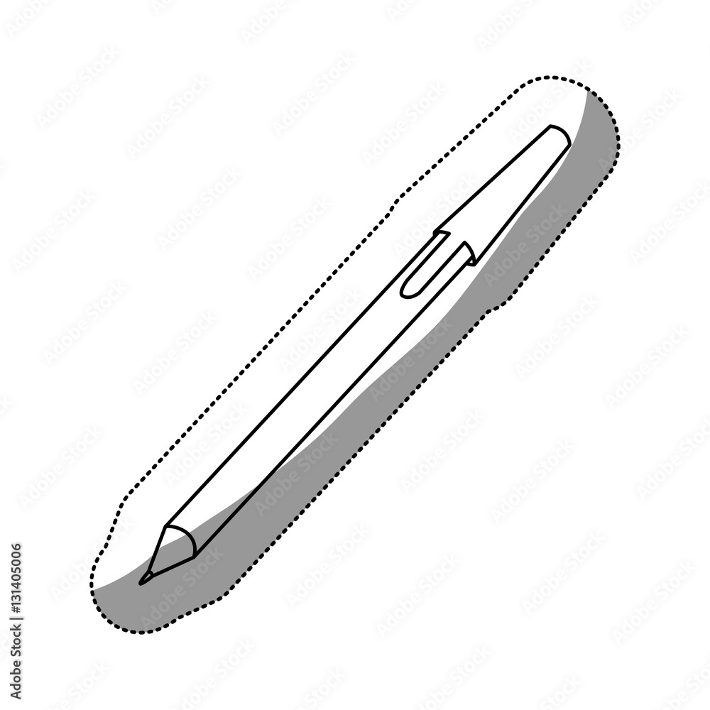 Pen tool icon. Write office object and instrument theme. Isolated design. Vector illustration Pen tool icon. Write office object and instrument theme. Isolated design. Vector illustration