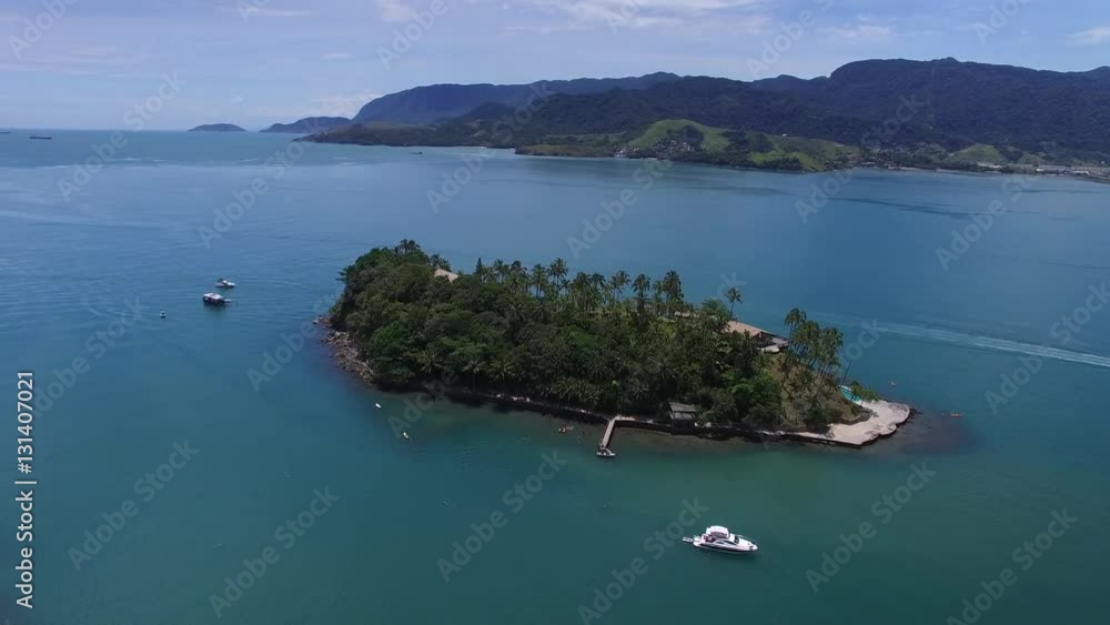 Aerial View of Ilhabela, Sao Paulo, Brazil Aerial View of Ilhabela, Sao Paulo, Brazil