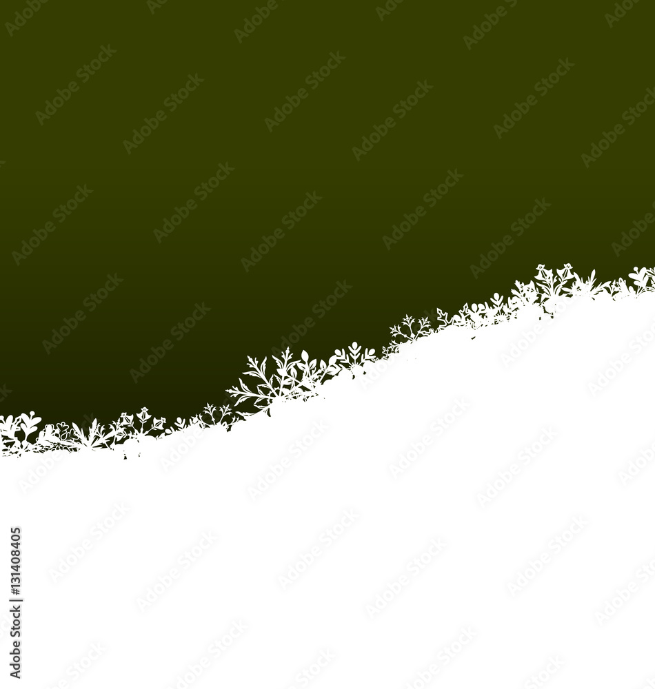 Winter Abstract Background with Snow