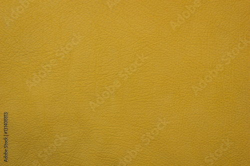Yellow leather artificial texture background