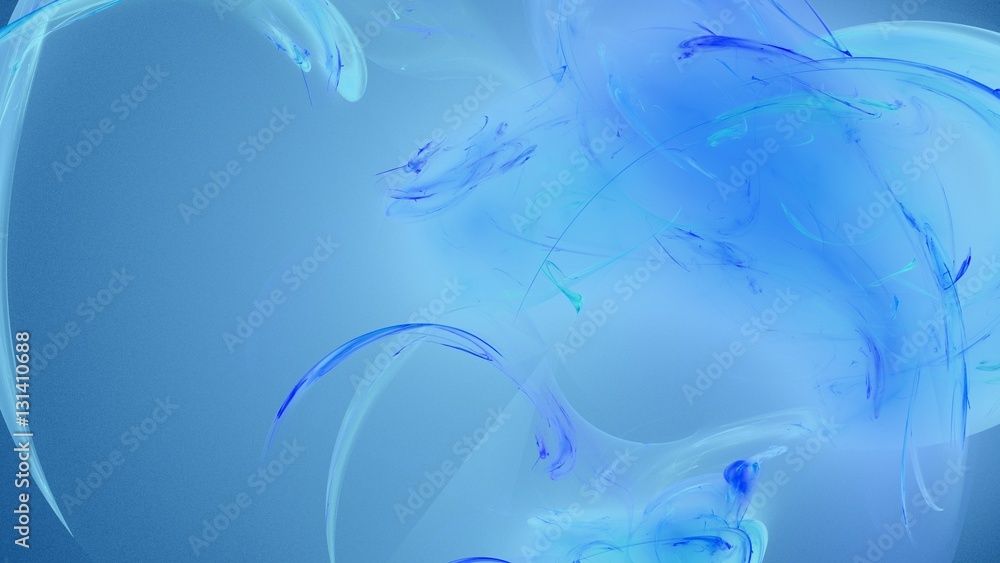 Fototapeta premium Weicher aufgelockerter Hintergrund - meerblau