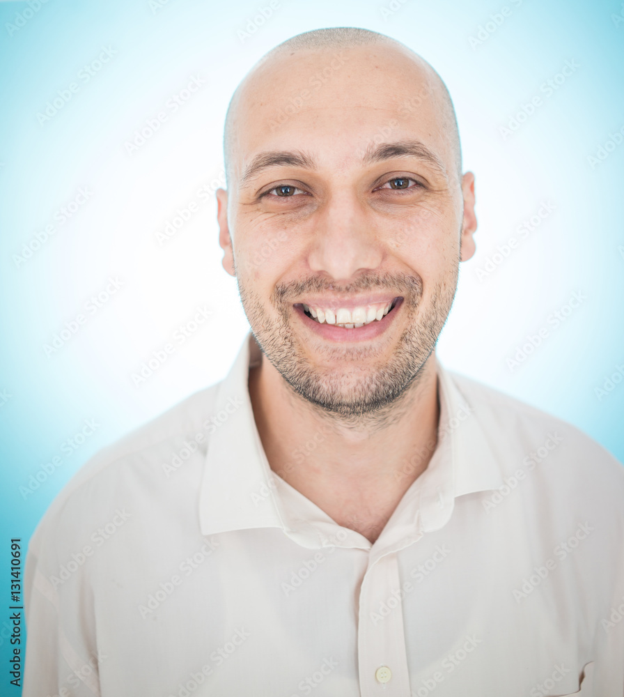Young man studio portrait Young man studio portrait