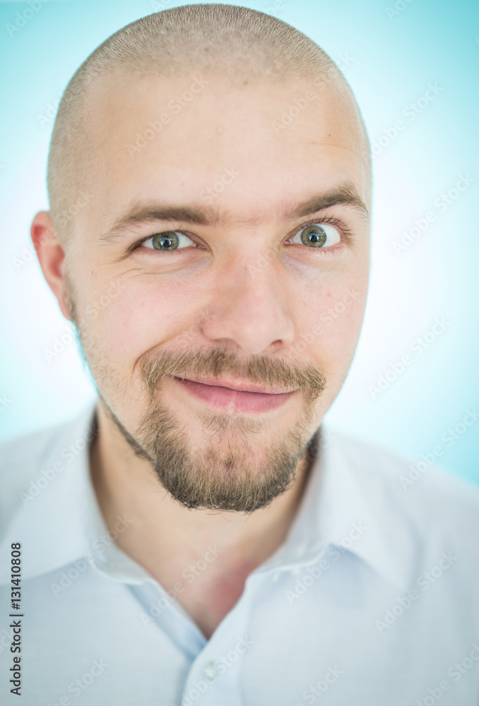 Obraz premium Young man studio portrait