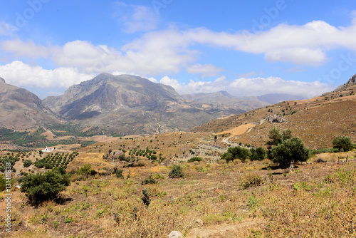 Crete mountains landscape. Greece © Piotr Krzeslak