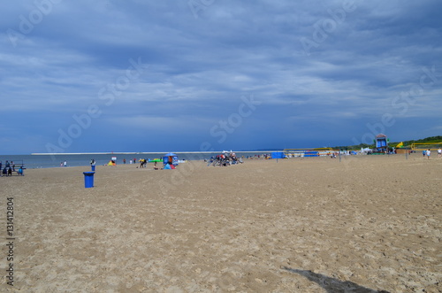 Plaża w Świnoujściu/Beach in Swinoujscie, Western Pomerania, Poland