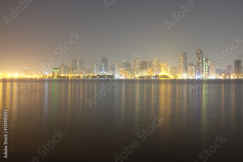 Sharjah by night © Sebastian