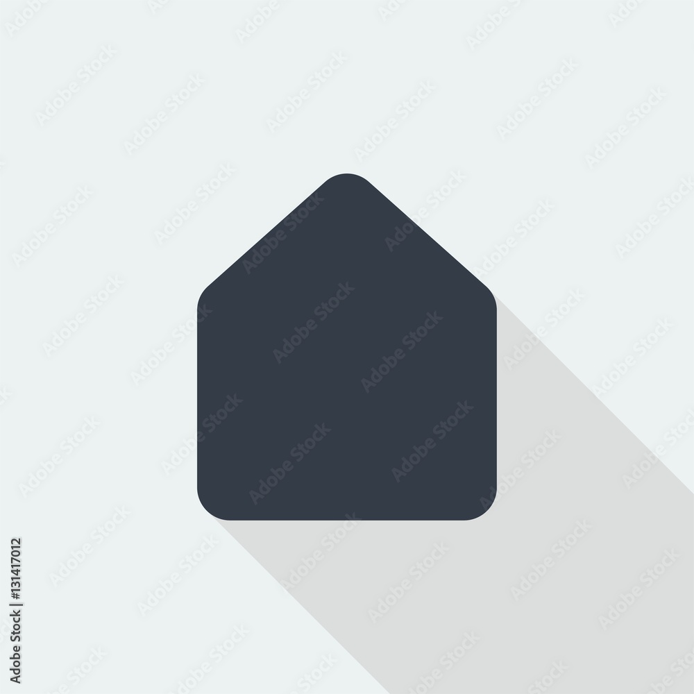 house icon web seo flat design, black white design house icon web seo flat design, black white design