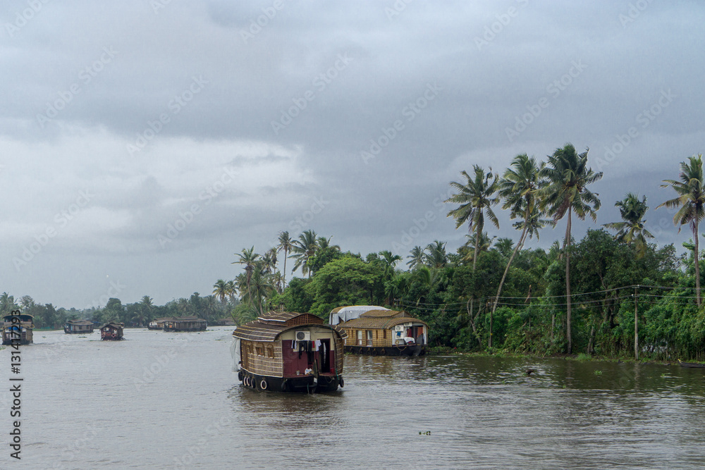 Fototapeta premium Appelley (Kerala), India