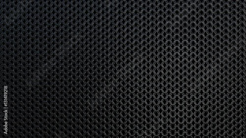 Wallpaper Mural Dark metallic chain armor pattern texture background seamless loop. 3D animation Torontodigital.ca