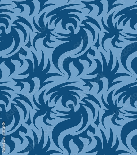 Abstract seamless organic pattern. vector illustration