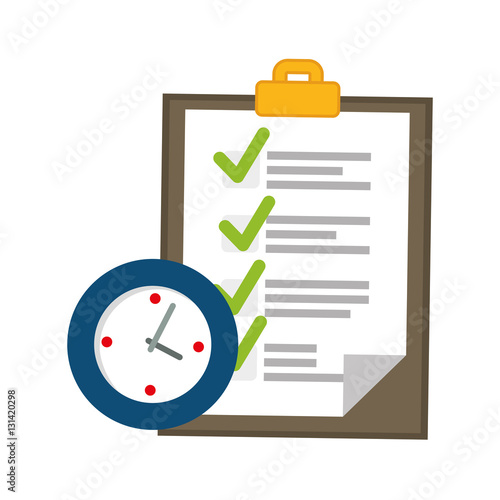 Checklist form symbol icon vector illustration graphic design