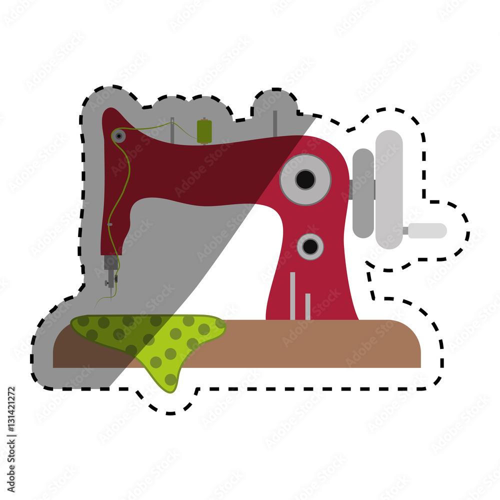 Isolated sewing machine icon vector illustration graphic design Isolated sewing machine icon vector illustration graphic design
