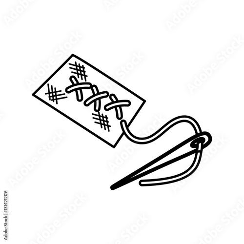 Wallpaper Mural Isolated sewing pin icon vector illustration graphic design Torontodigital.ca