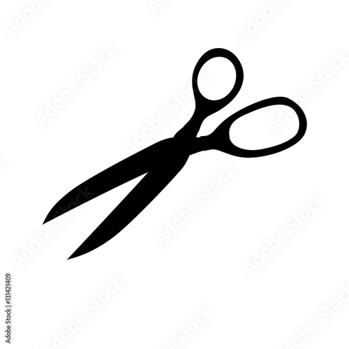 Isolated cloth scissors icon vector illustration graphic design