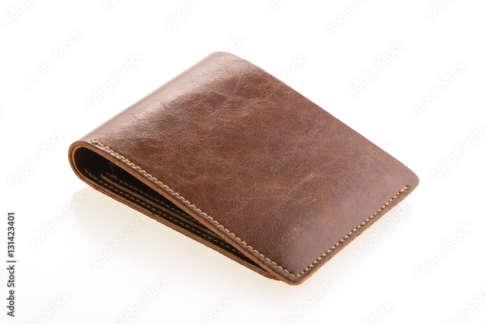 Brown leather wallet Brown leather wallet