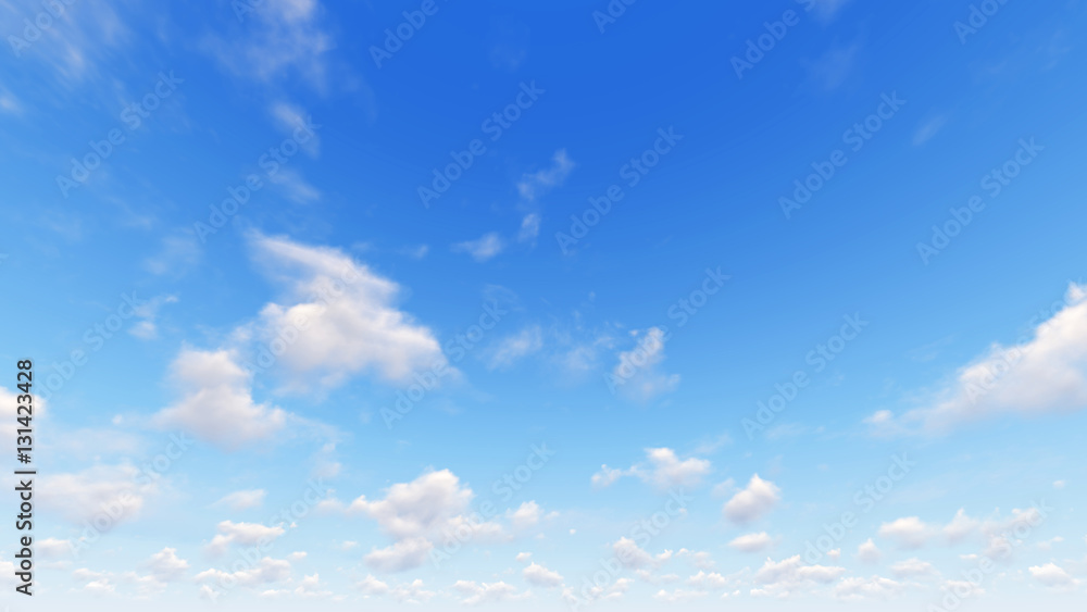 Fototapeta premium Cloudy blue sky abstract background, blue sky background with ti