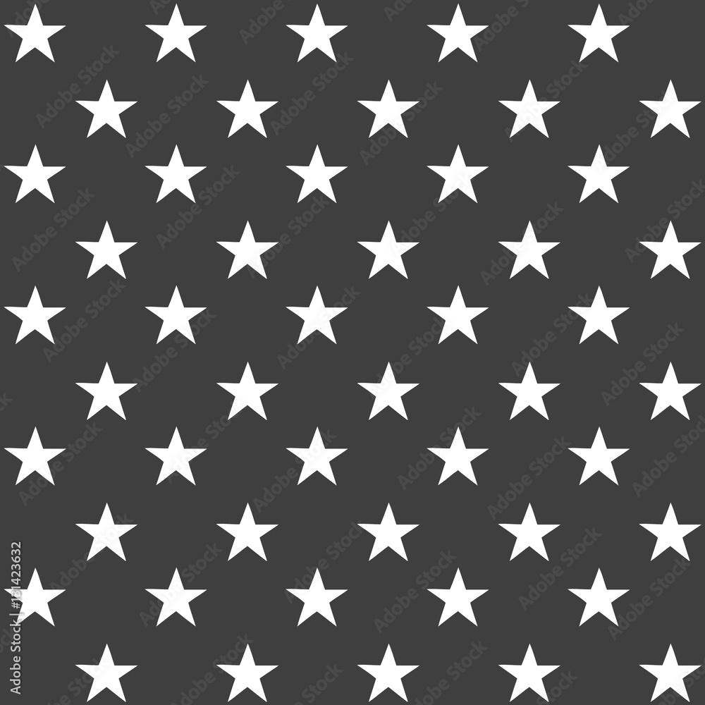 Stylish abstract seamless pattern with black graphic stars. Stylish abstract seamless pattern with black graphic stars.