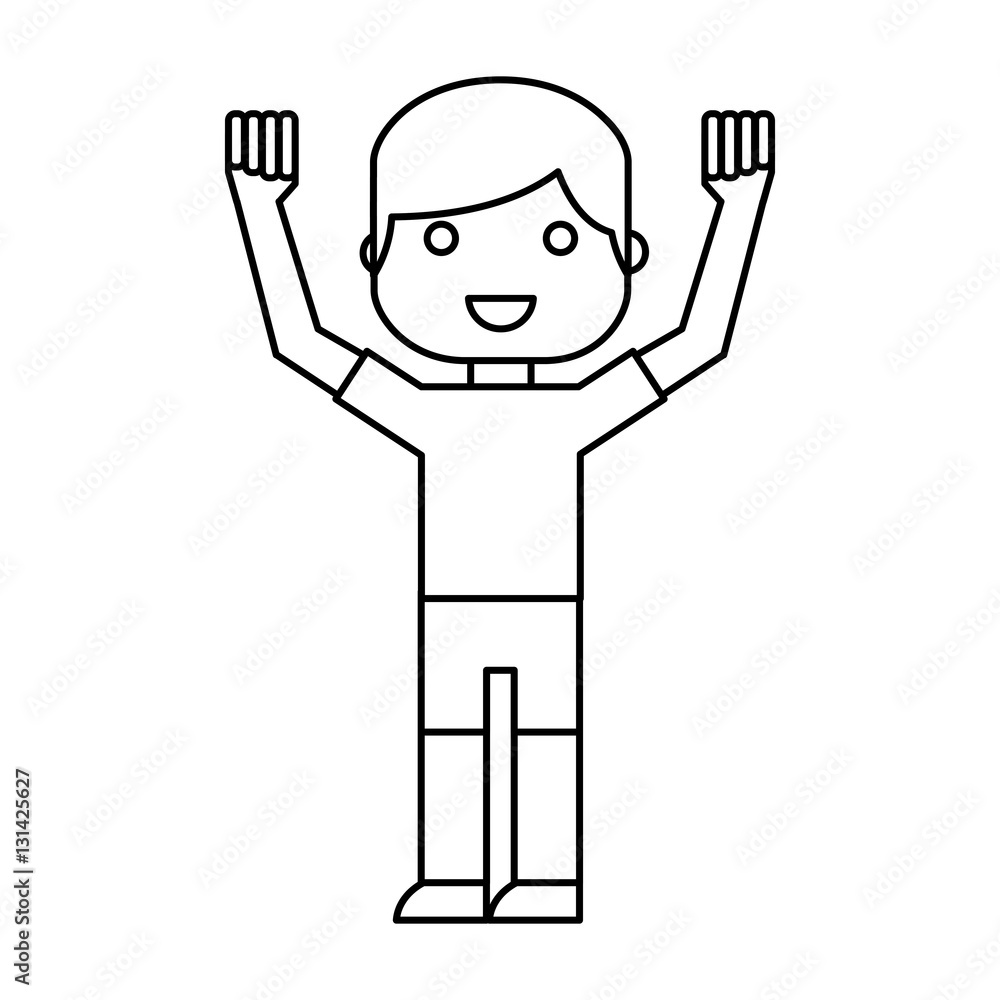 young man avatar character vector illustration design young man avatar character vector illustration design