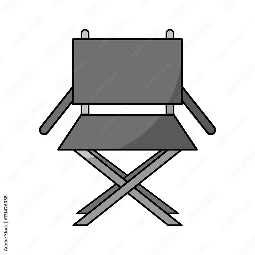 director chair isolated icon vector illustration design director chair isolated icon vector illustration design