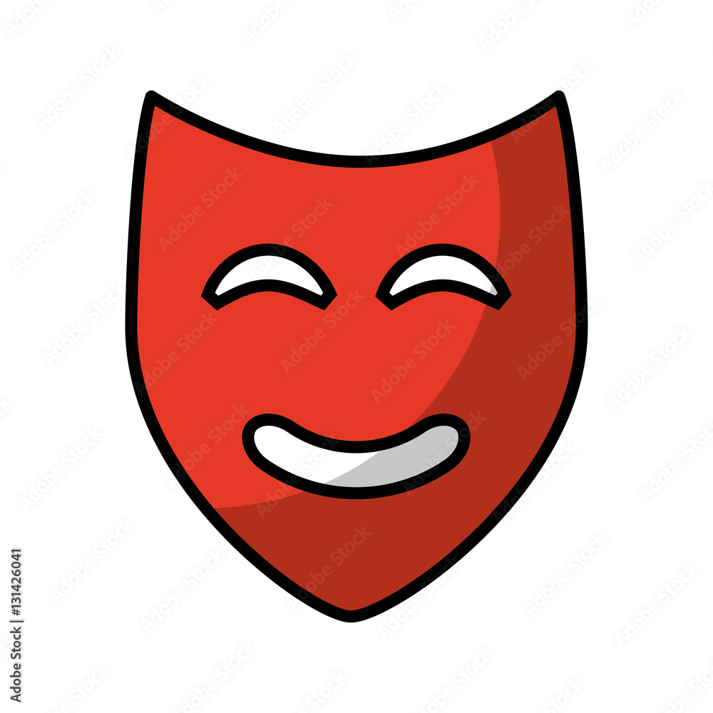 theater mask classic icon vector illustration design theater mask classic icon vector illustration design