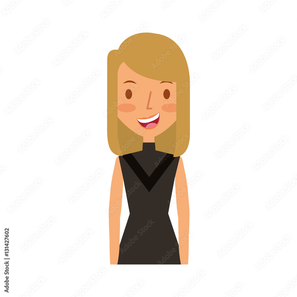 young woman avatar character vector illustration design young woman avatar character vector illustration design
