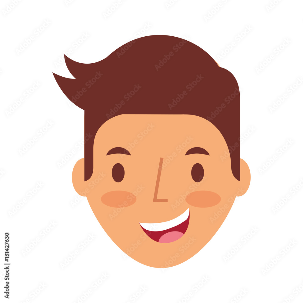 young man avatar character vector illustration design young man avatar character vector illustration design