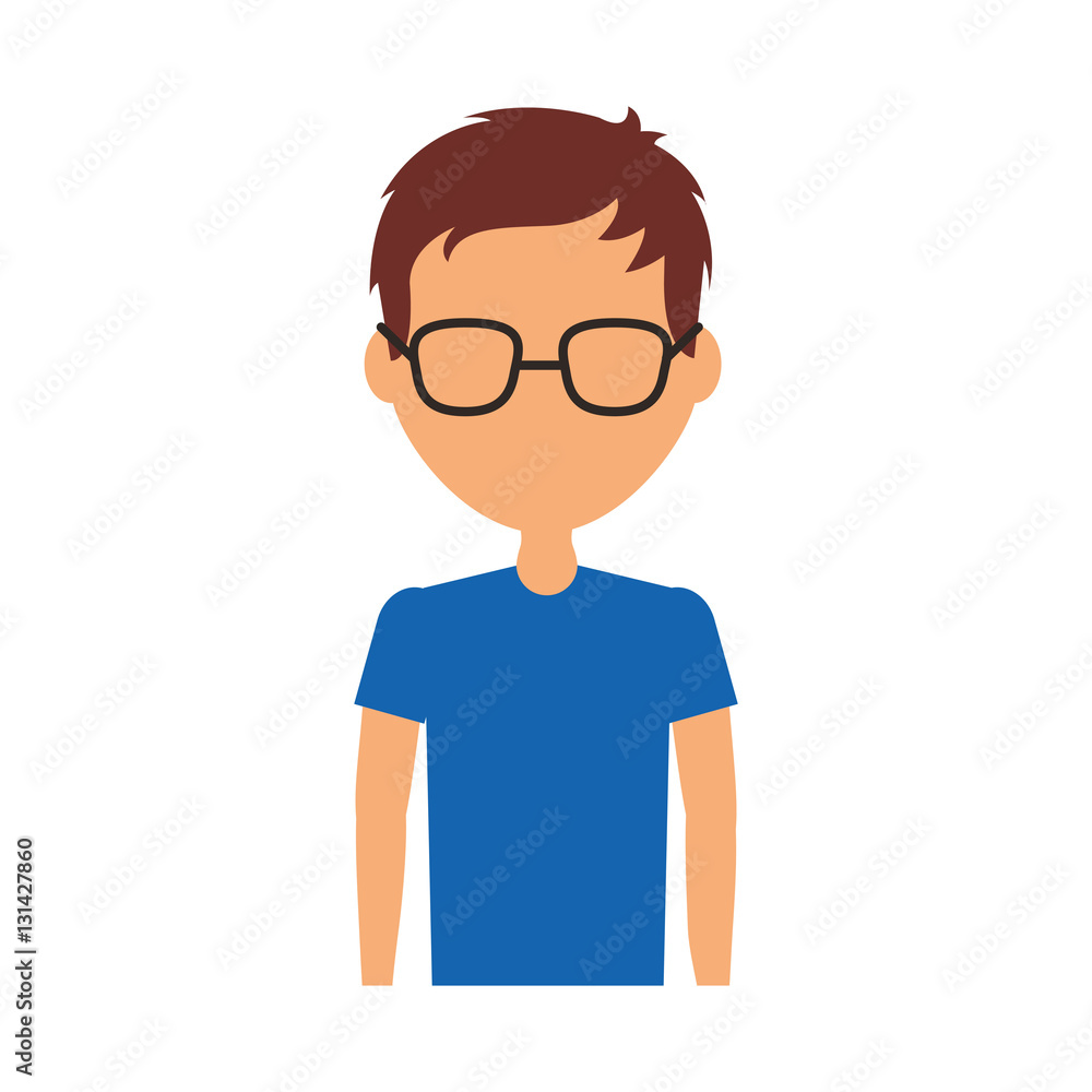 young man avatar character vector illustration design young man avatar character vector illustration design