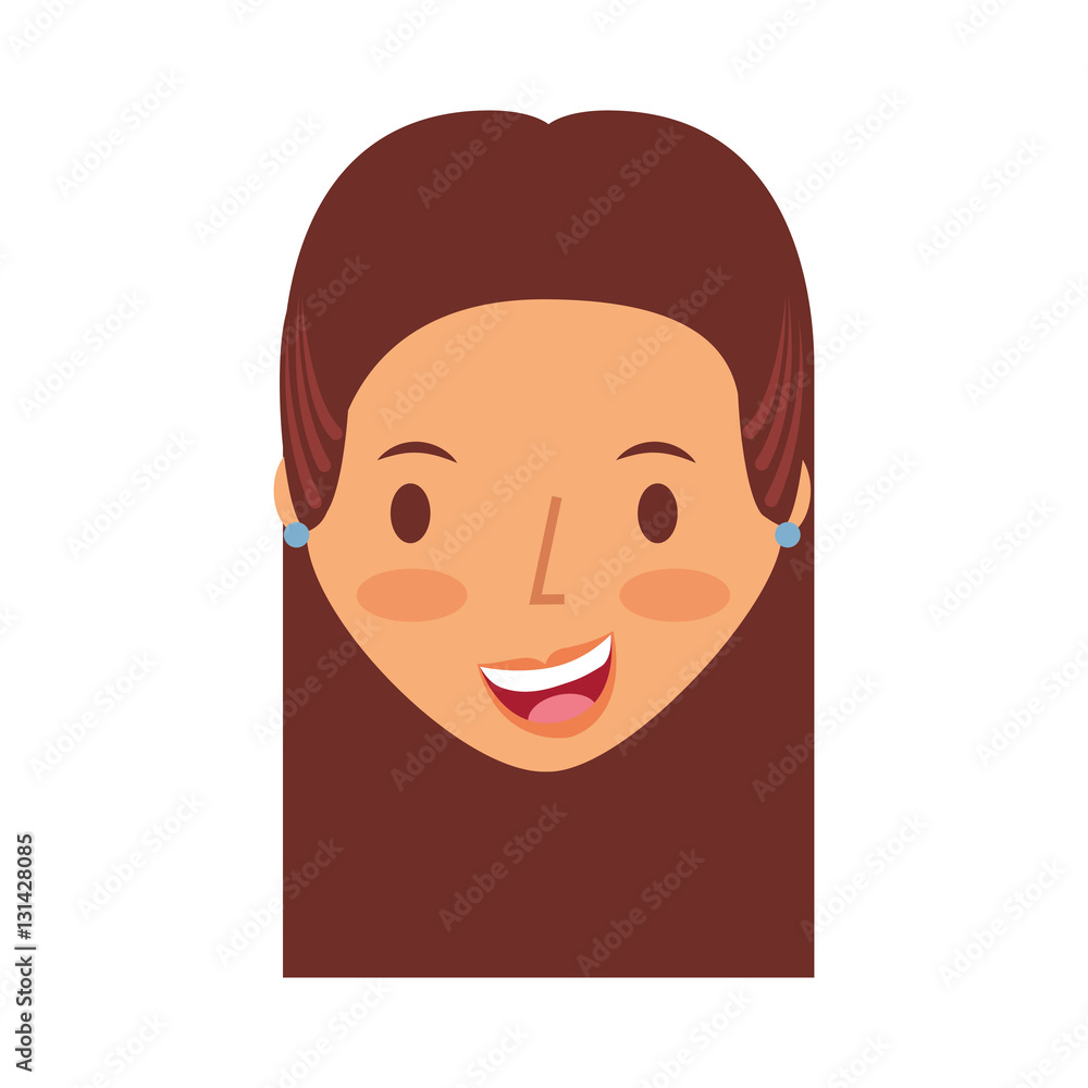 young woman avatar character vector illustration design young woman avatar character vector illustration design