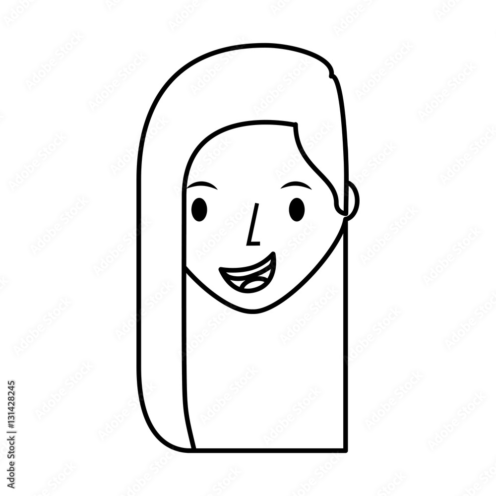 young woman avatar character vector illustration design young woman avatar character vector illustration design