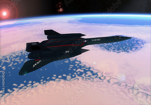 Lockheed SR-71A Blackbird 