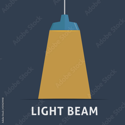 Ceiling light lamp with Light Beam Projection