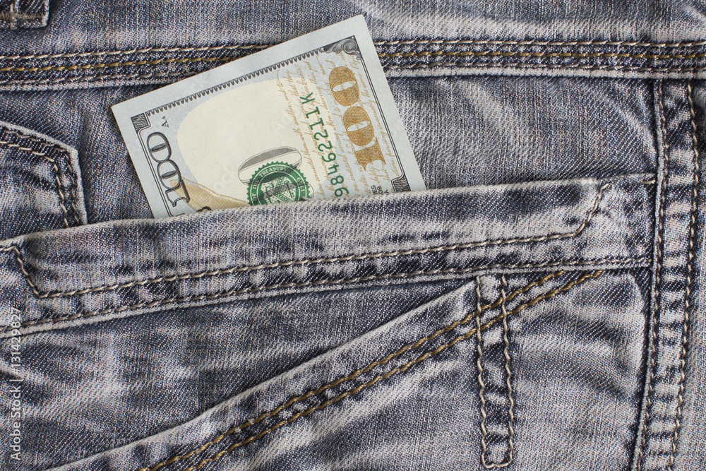 hundred dollar bill inside back pocket jeans hundred dollar bill inside back pocket jeans