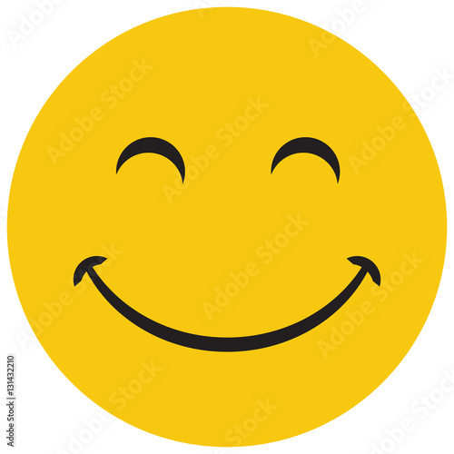 Yellow laughing happy smile