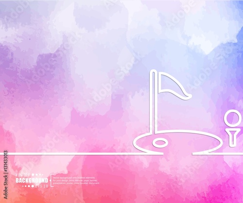 Abstract creative concept vector background. For web and mobile applications, illustration template design, business infographic, brochure, banner, presentation, poster, cover, booklet, document