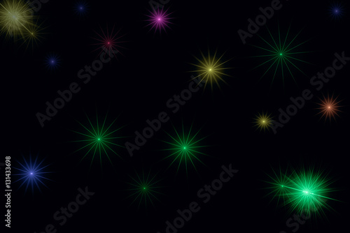 Abstract background. Night sky with stars.