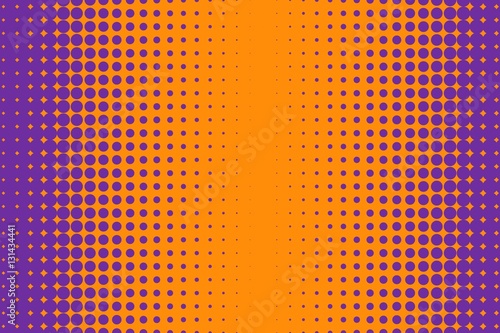 Abstract creative concept vector comics pop art style blank layout template with clouds beams and isolated dots pattern on background. For sale banner, empty bubble, illustration comic book design