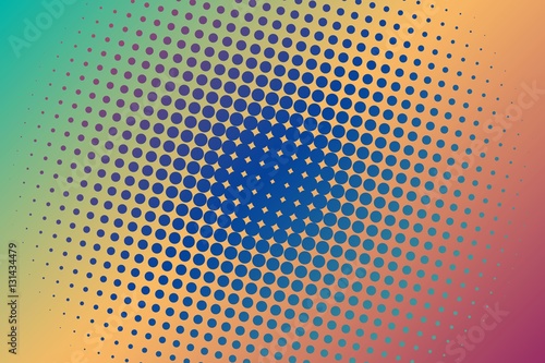 Abstract creative concept vector comics pop art style blank layout template with clouds beams and isolated dots pattern on background. For sale banner, empty bubble, illustration comic book design