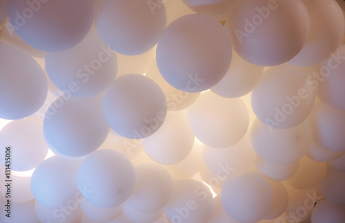Photography balloons setting a festive mood for a new years eve party