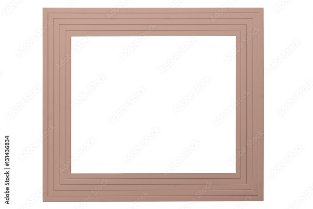 Picture Frame made from wood. (isolate) Picture Frame made from wood. (isolate)