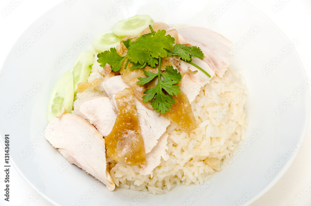 Hainanese chicken rice Hainanese chicken rice