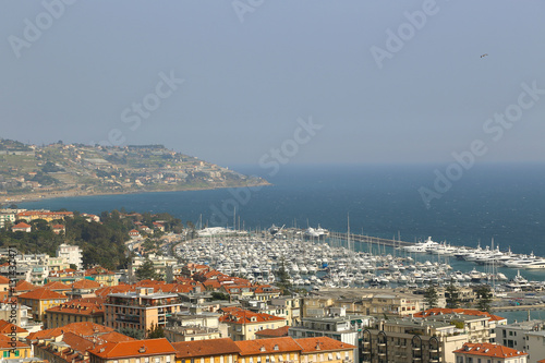 Port of Sanremo (San Remo) on Italian Riviera, Imperia, Liguria,